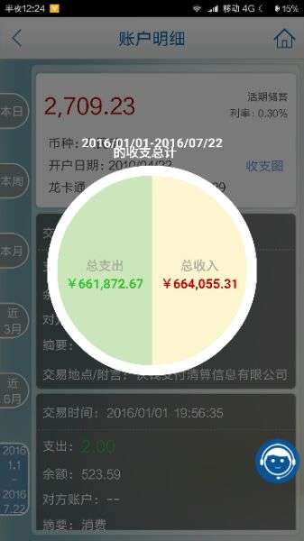 撸撸撸，网银流水就是个数字……