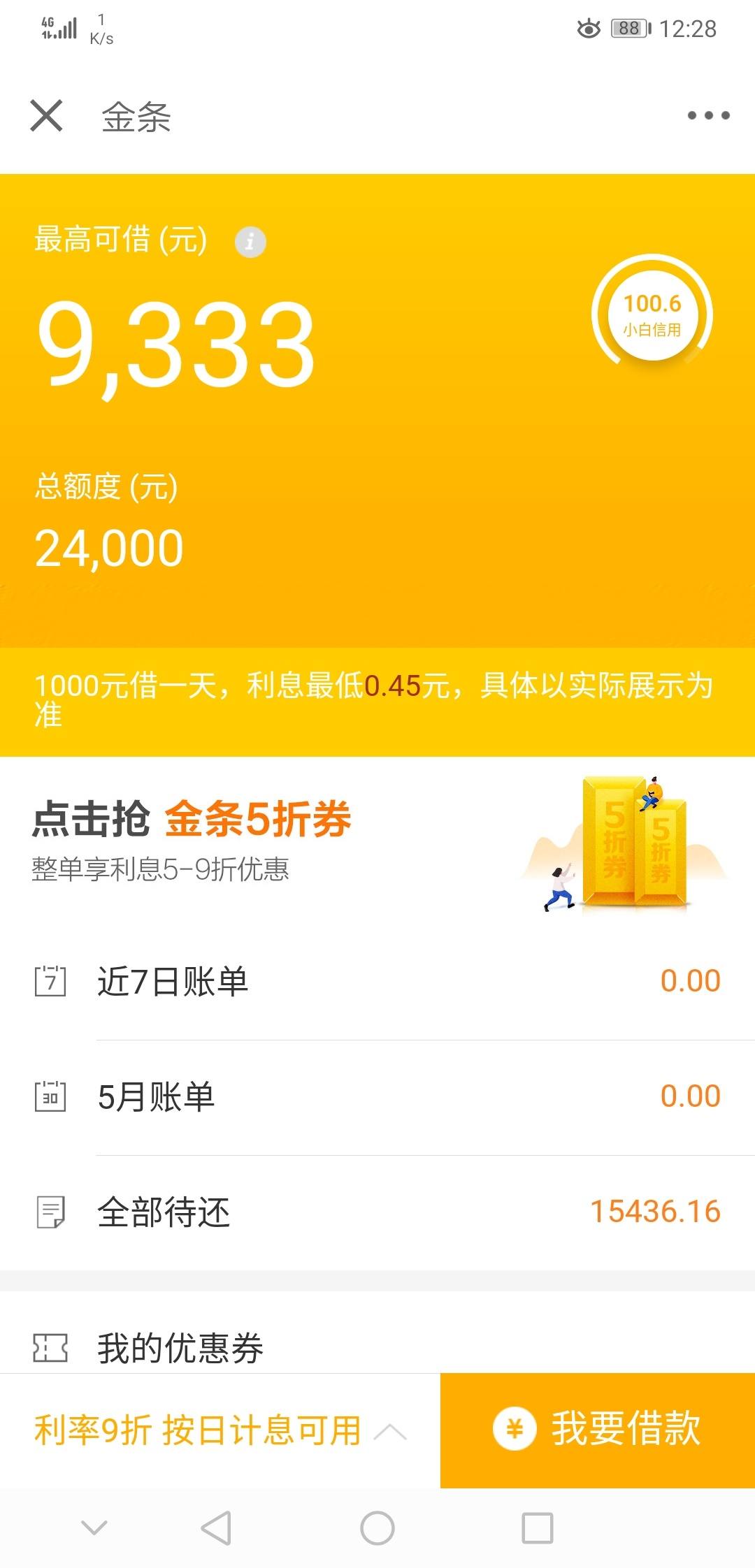 借京东金条会影响银行信用卡吗?