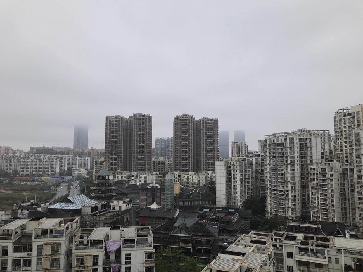 南宁下雨了好漂亮