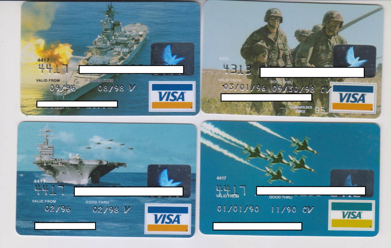 美帝的军事题材银行卡