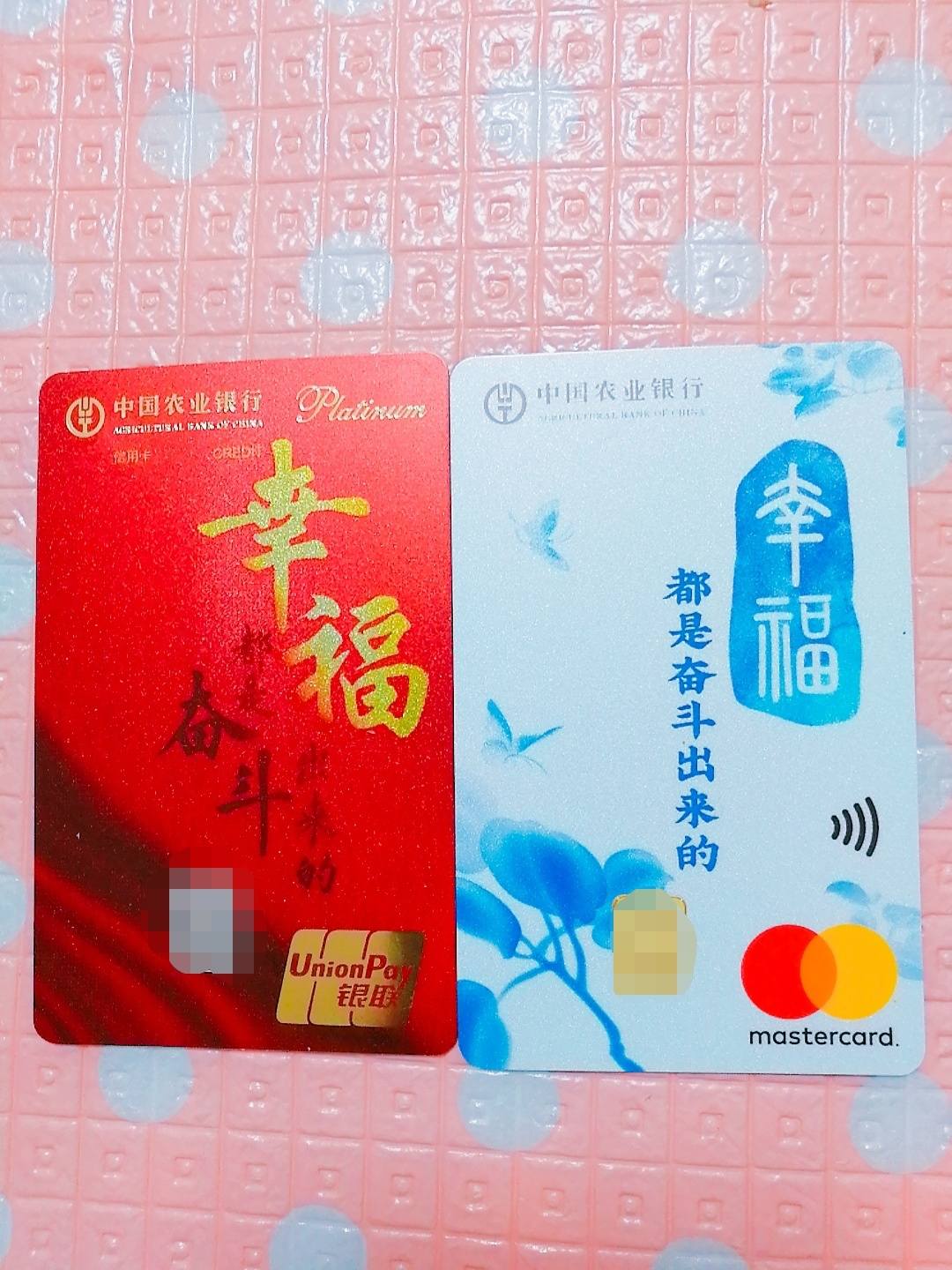 燃梦套卡是一张红的和一张青花瓷? - 农业银行讨论区 - 我爱卡论坛