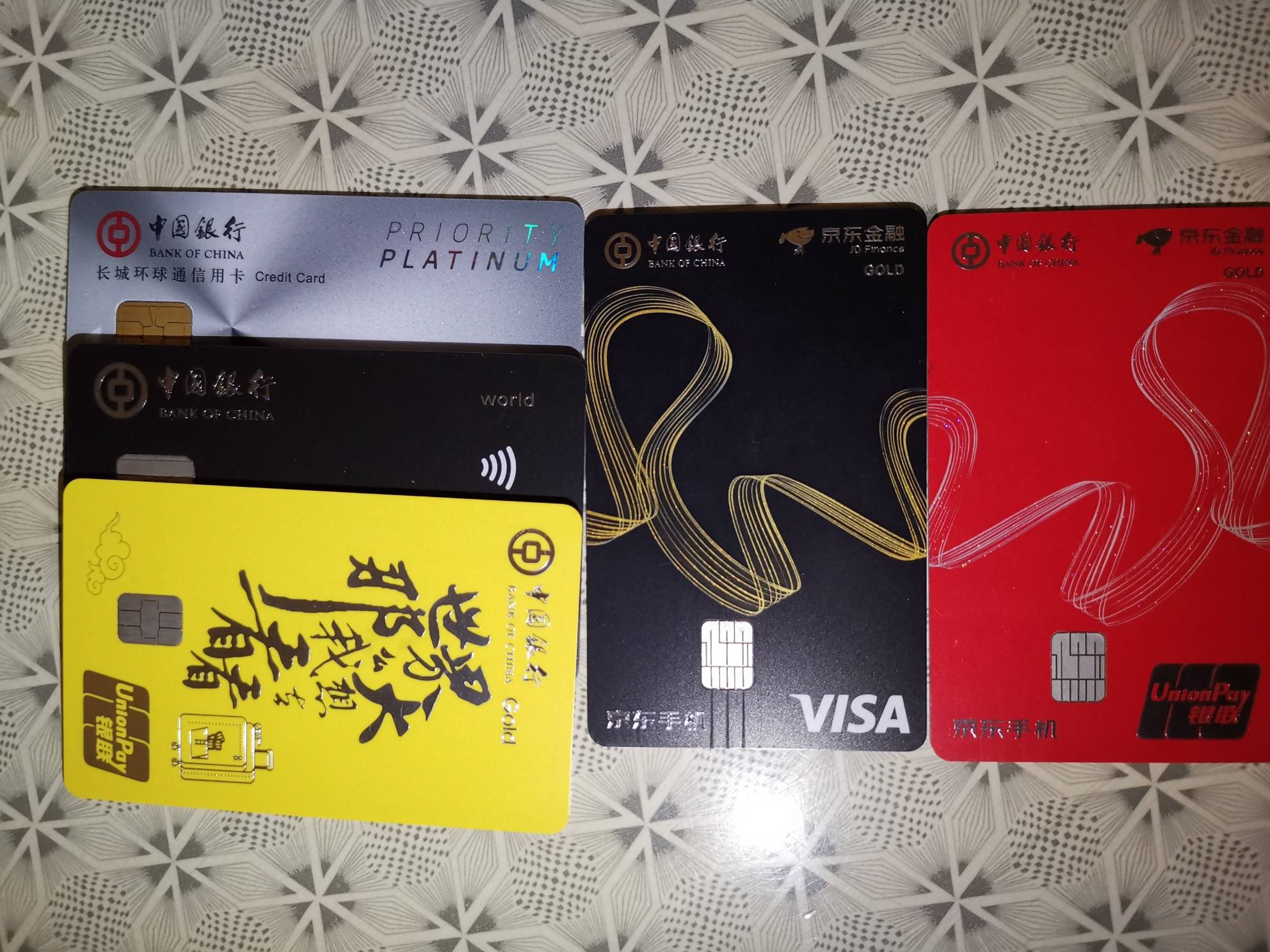 不知不觉的我有这么多中行信用卡了留那张比较好