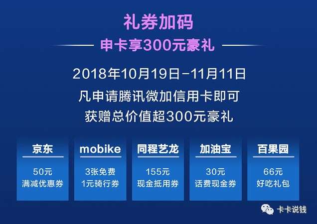騰訊,雙十一,微加信用卡